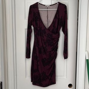 Fitted/stretchy long sleeve dress